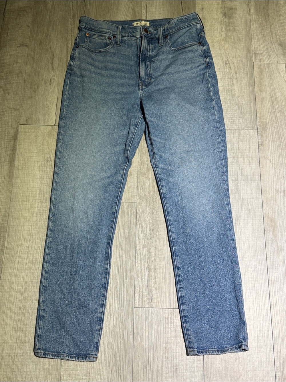 Madewell Light Blue High-Rise Jeans